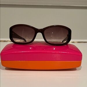 Kate spade Elegant Brown with Tortoise Sunglasses
